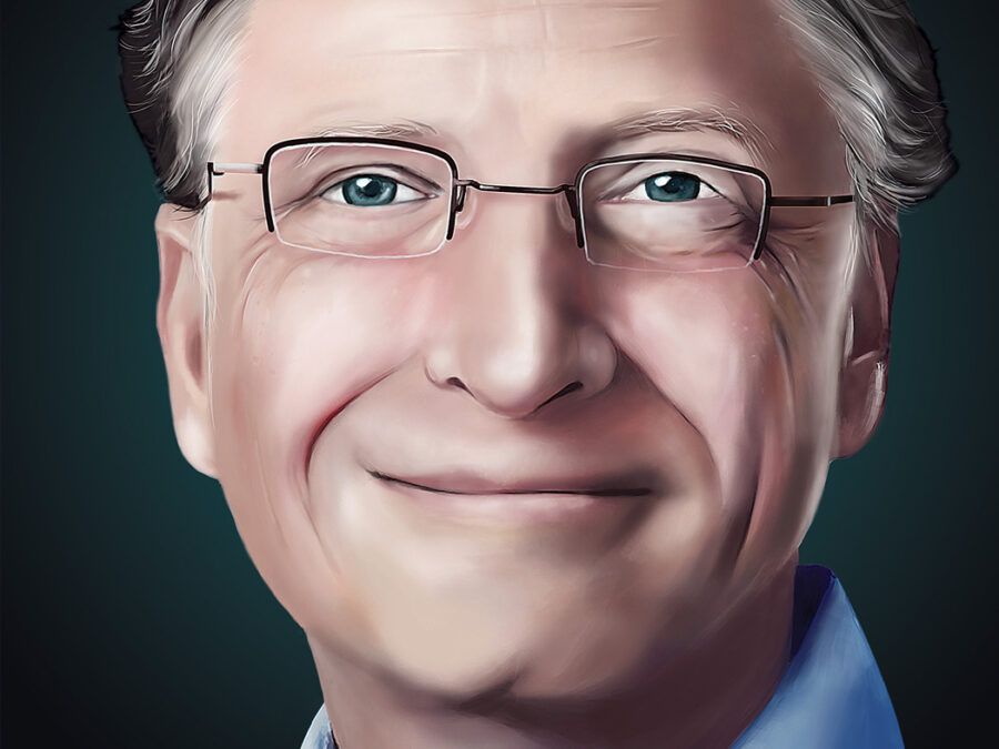 Bill Gates (Digital Painting)